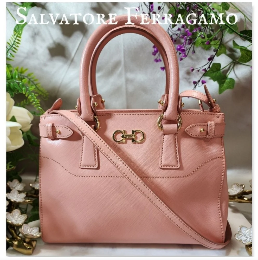 Salvatore Ferragamo Pink Satchel - Picture 4 of 16